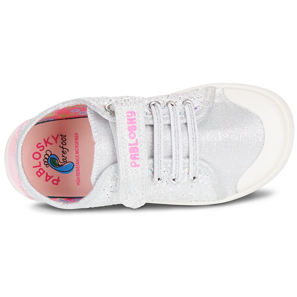 Girls' Sneakers Pablosky Silver