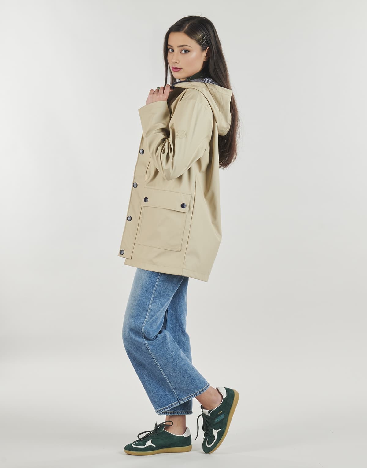 Women's Parkas Petit Bateau Beige