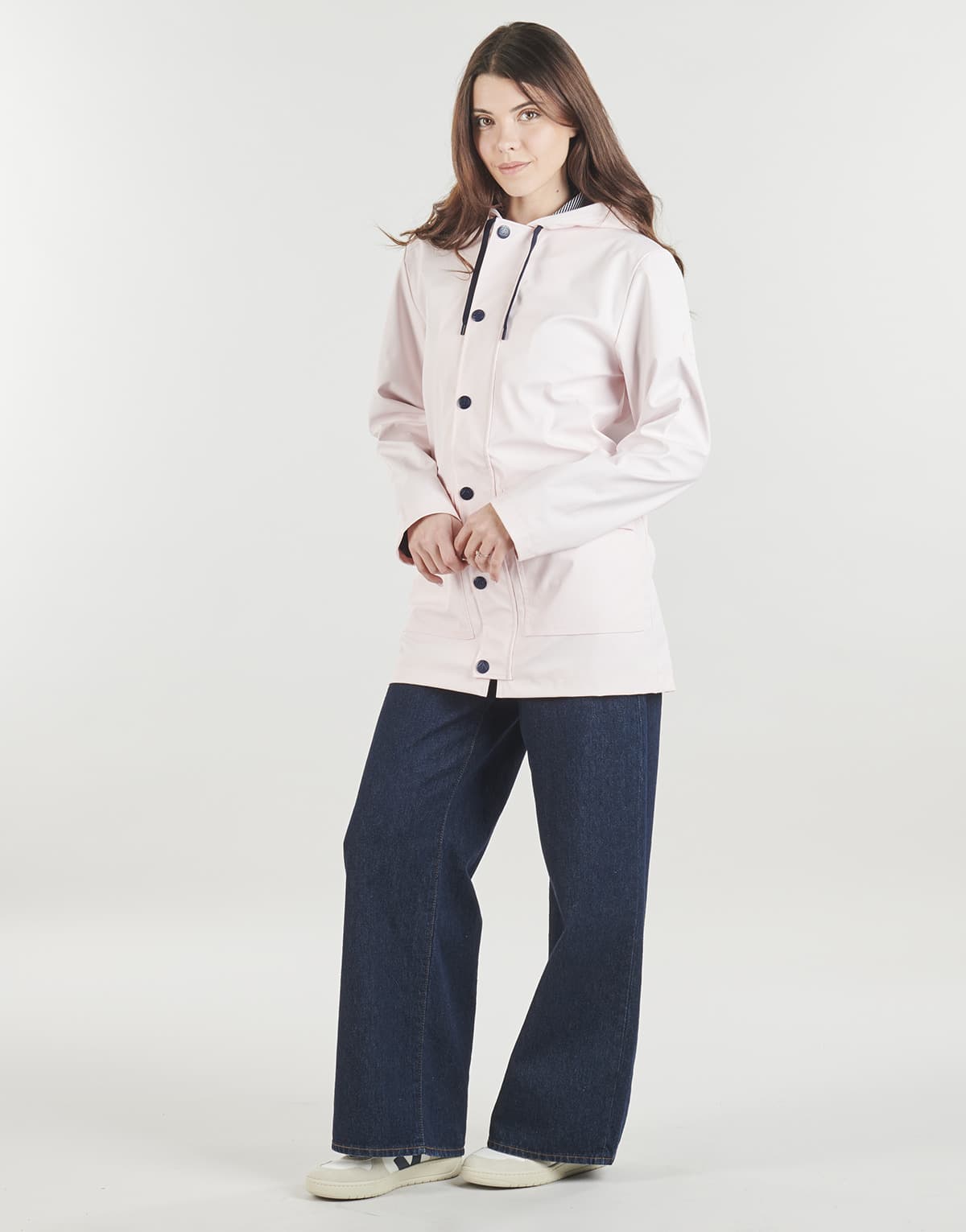 Women's Parkas Petit Bateau Pink