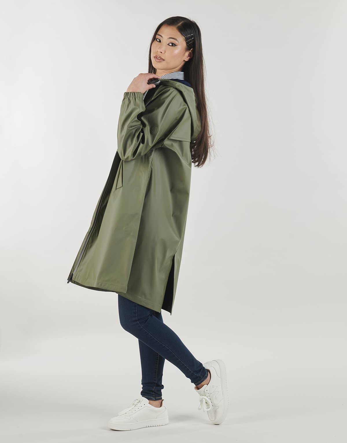 Women's Parkas Petit Bateau Khaki