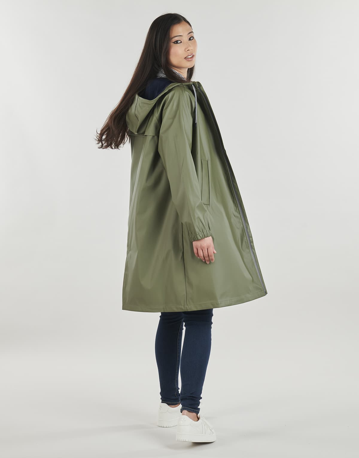Women's Parkas Petit Bateau Khaki