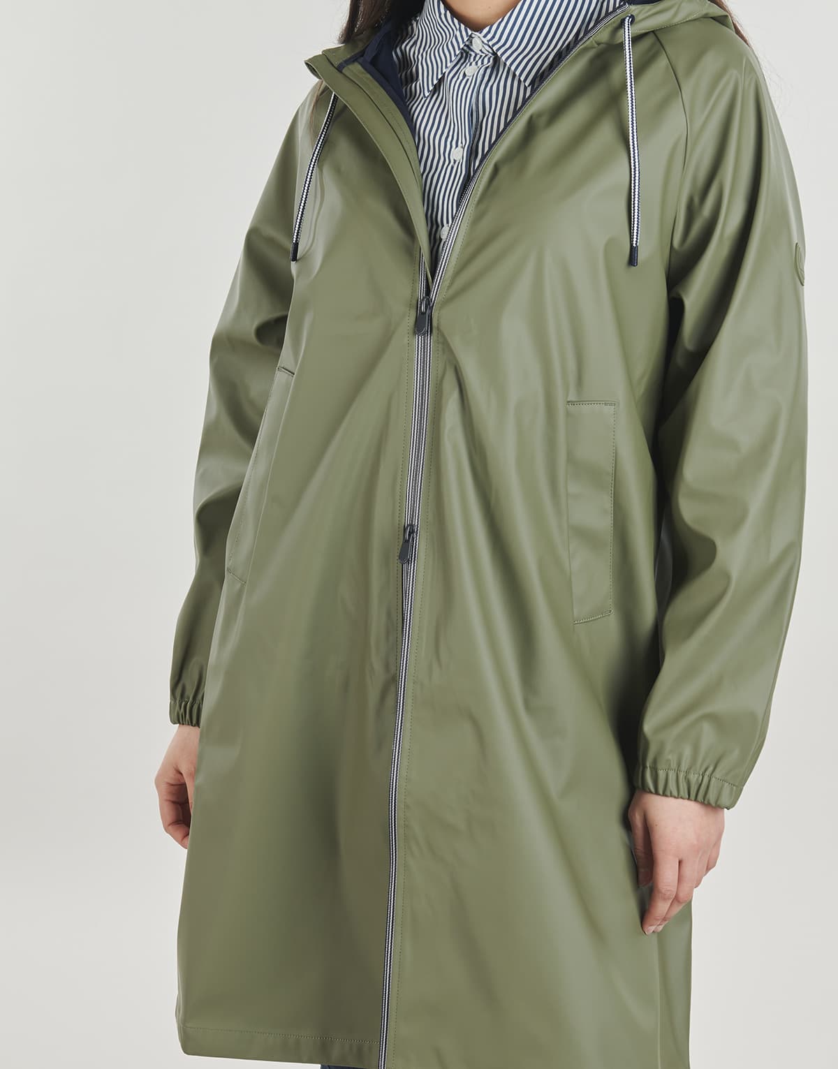 Women's Parkas Petit Bateau Khaki