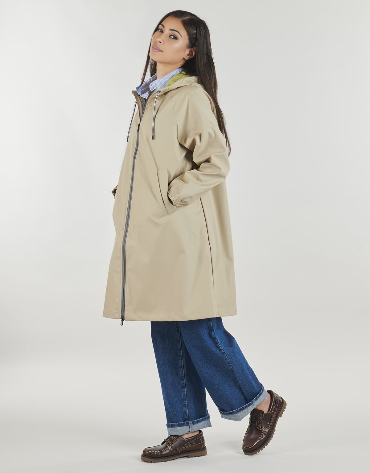 Women's Parkas Petit Bateau Beige