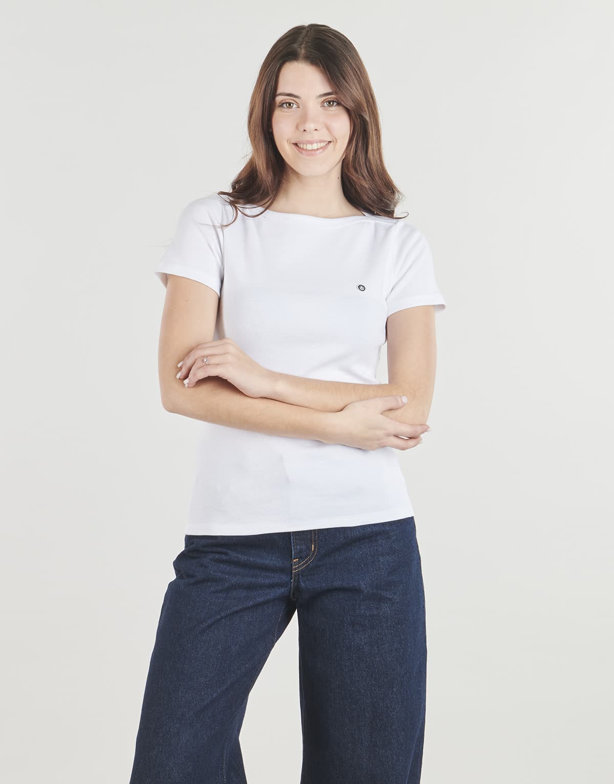 Women's T-Shirts Petit Bateau White