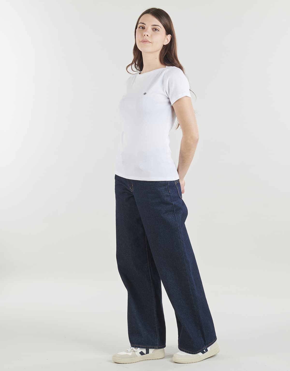 Women's T-Shirts Petit Bateau White