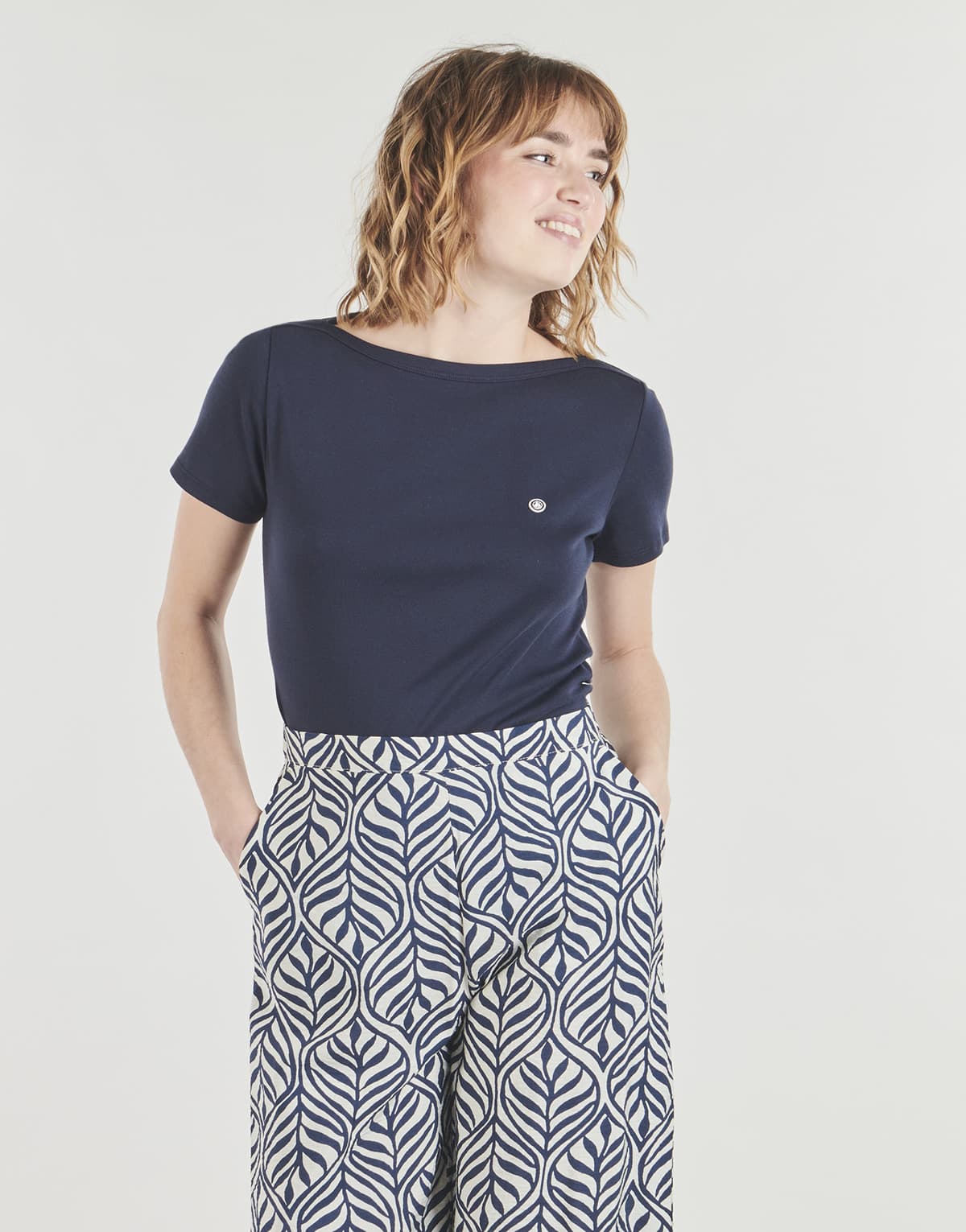 Women's T-Shirts Petit Bateau Blue