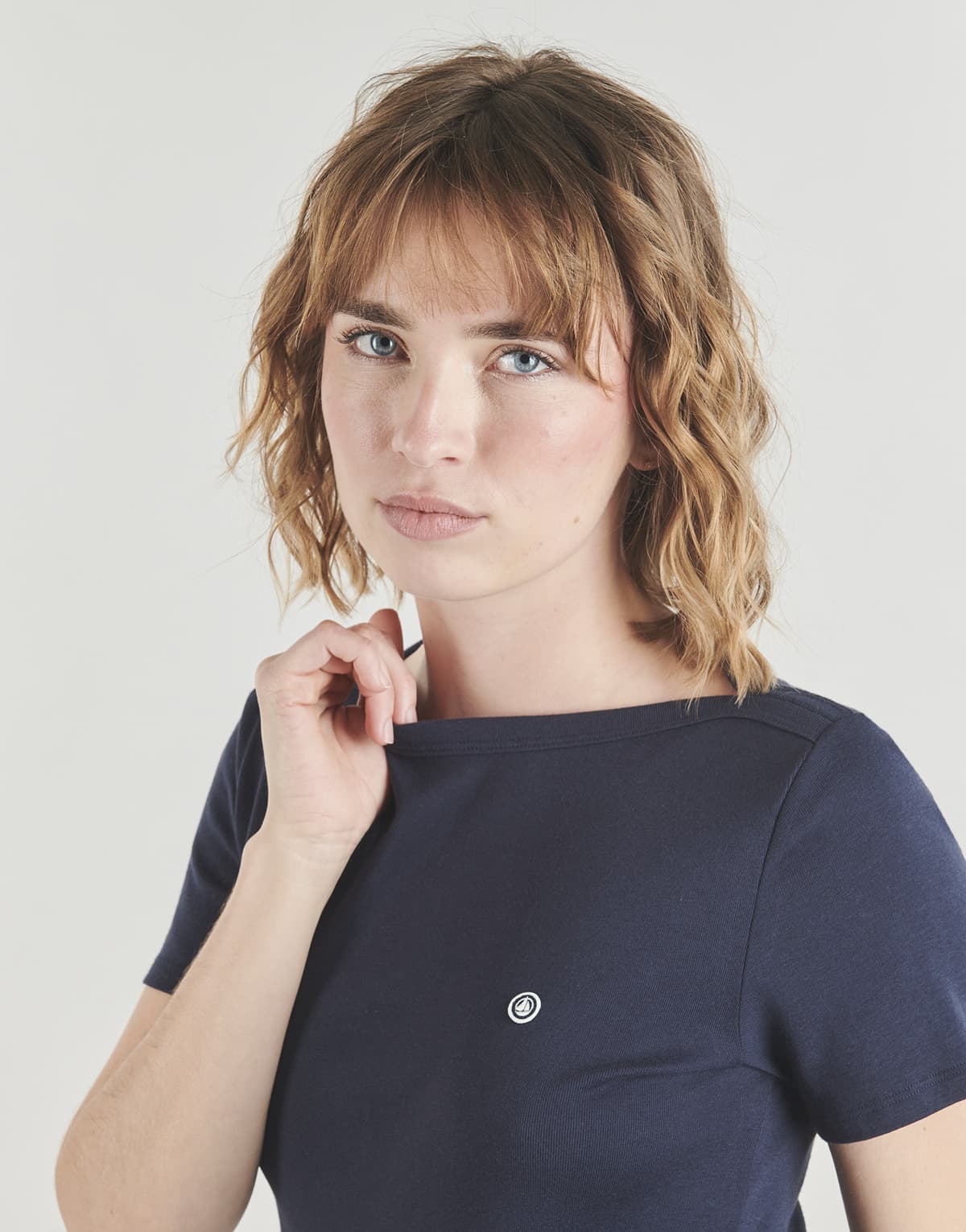 Women's T-Shirts Petit Bateau Blue