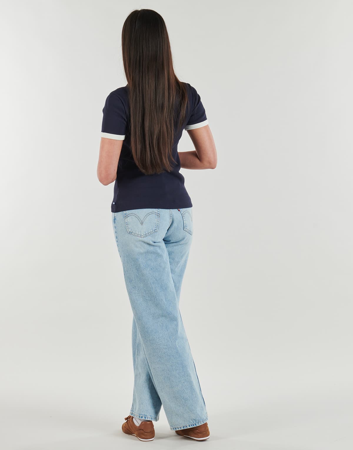 Women's T-Shirts Petit Bateau Blue