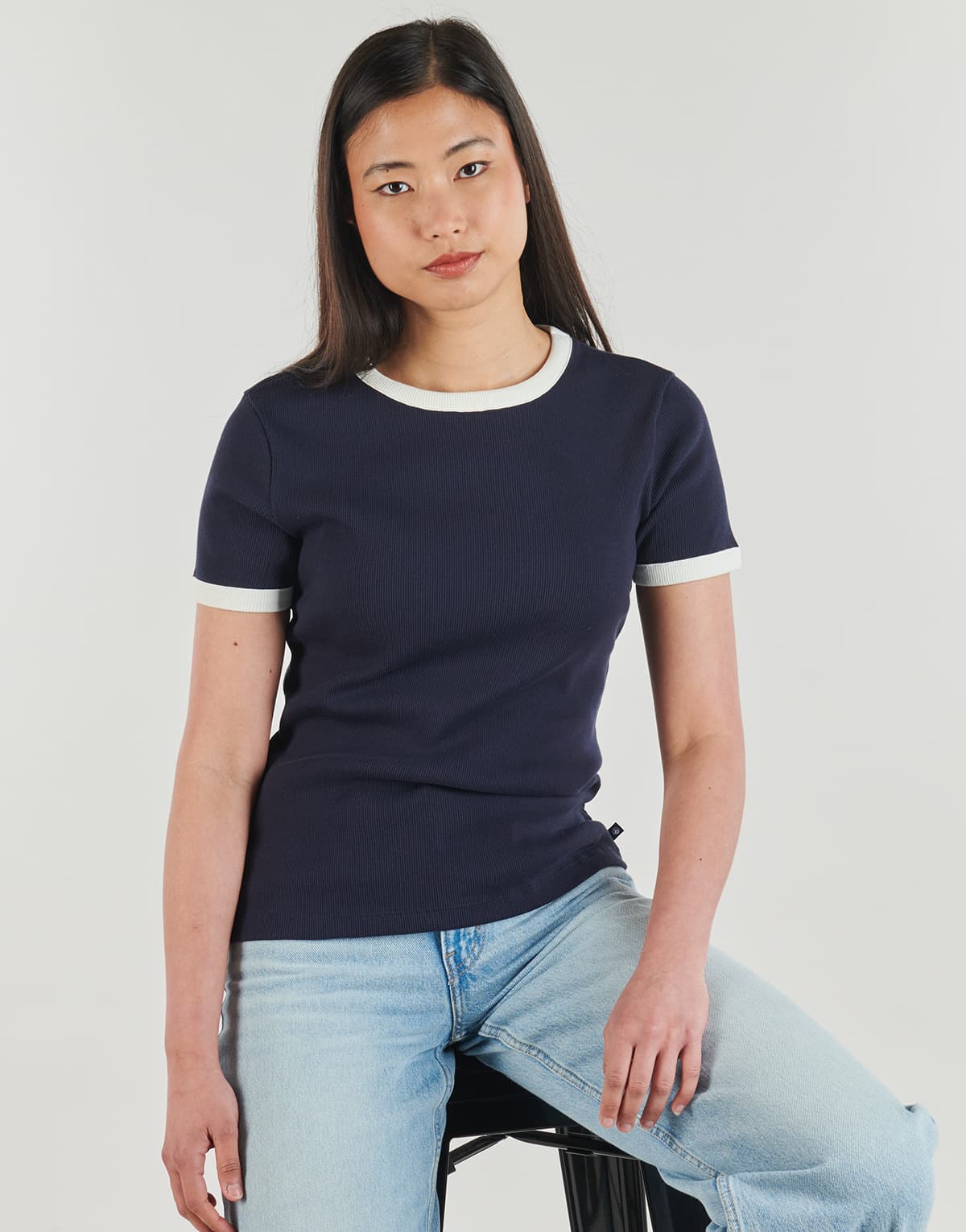 Women's T-Shirts Petit Bateau Blue