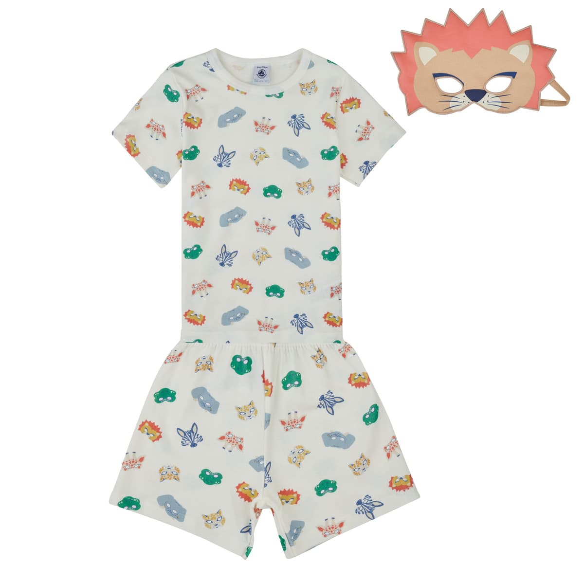 Πιτζάμες Petit Bateau PYJACOURT + MASQUE