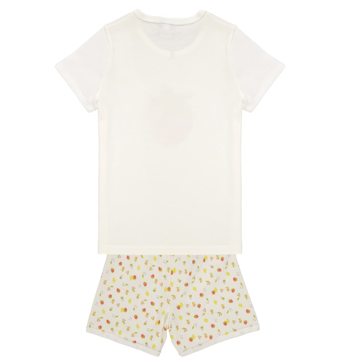 Girls' Pajamas Petit Bateau White