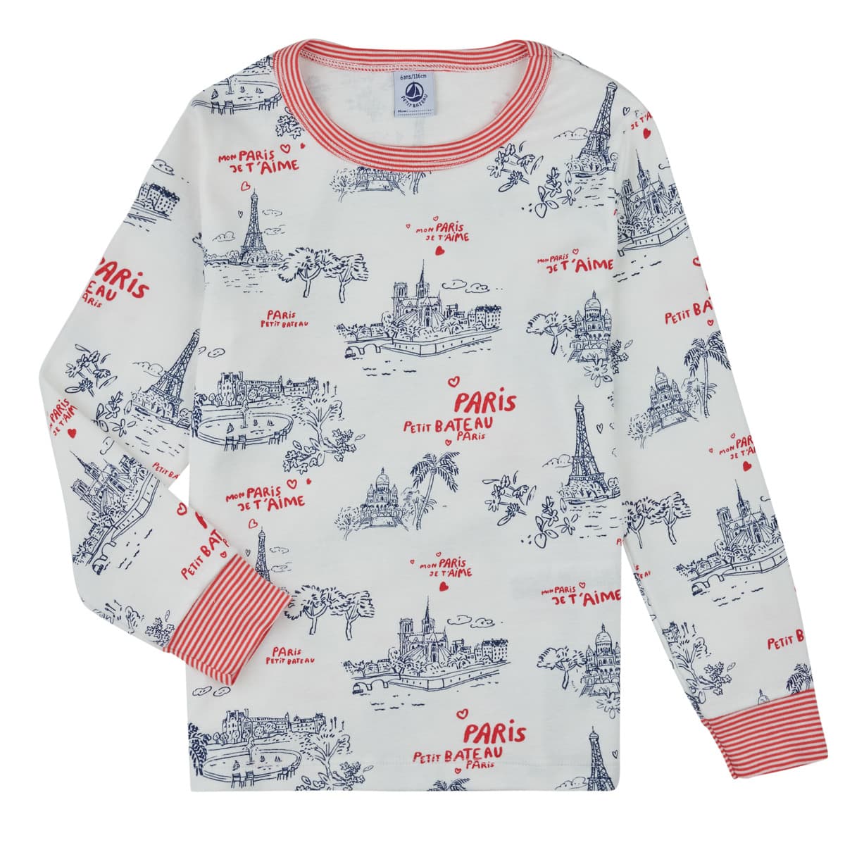 Boys' Pajamas Petit Bateau Multicolor