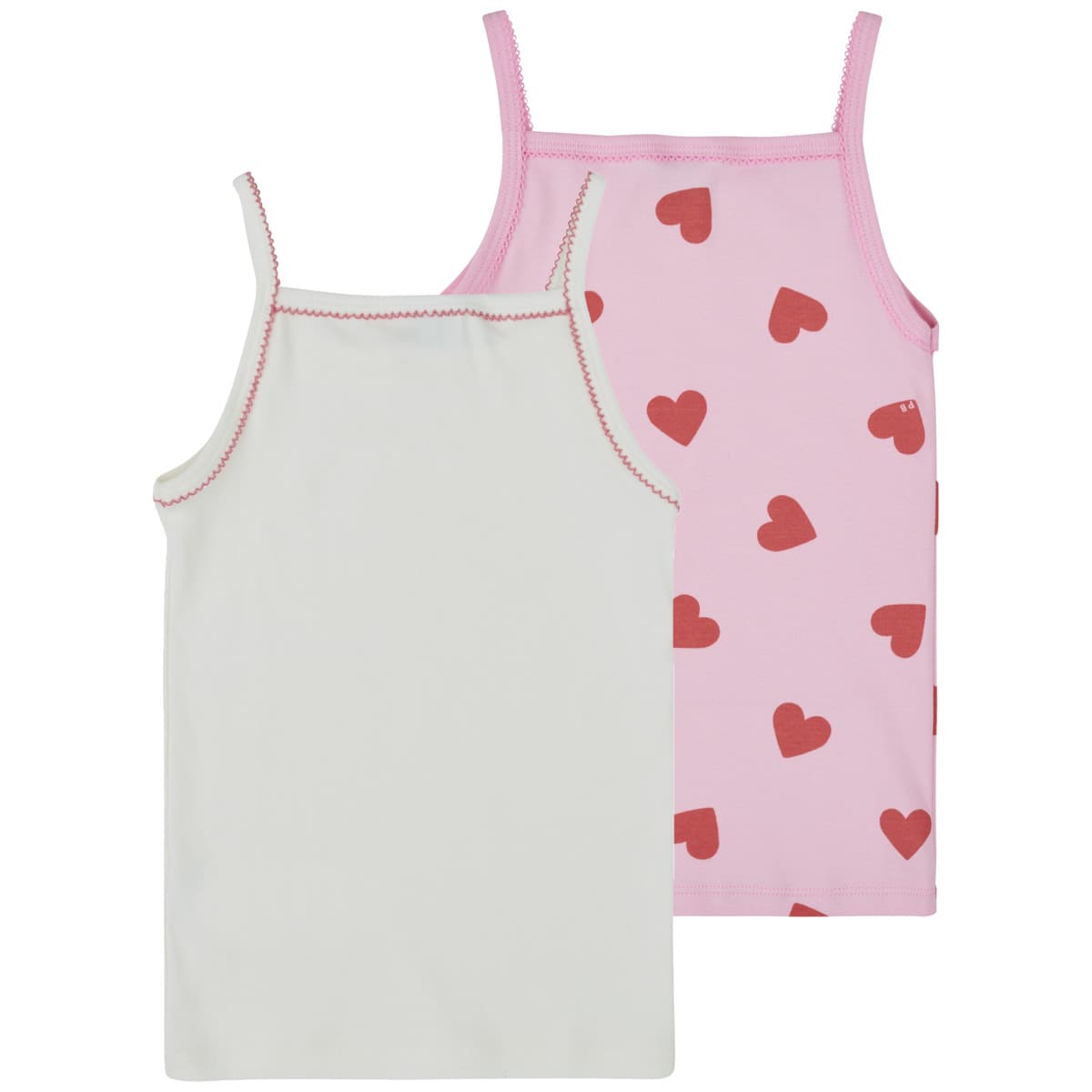 Girls' Sleeveless Tops Petit Bateau Pink