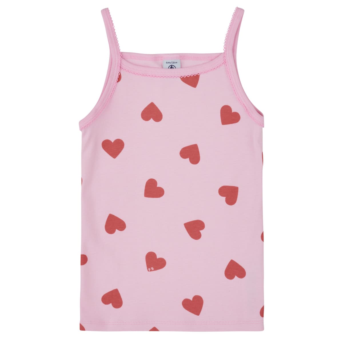 Girls' Sleeveless Tops Petit Bateau Pink