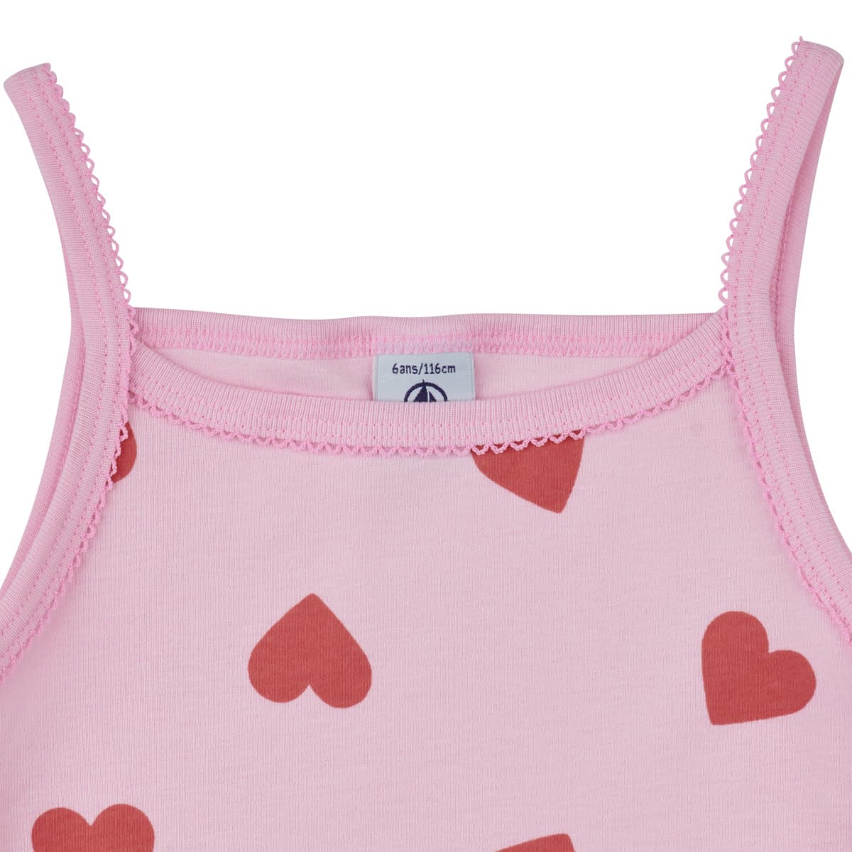 Girls' Sleeveless Tops Petit Bateau Pink