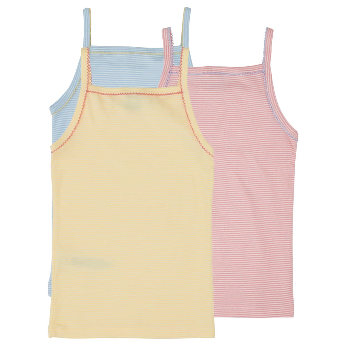Girls' Sleeveless Tops Petit Bateau Multicolor