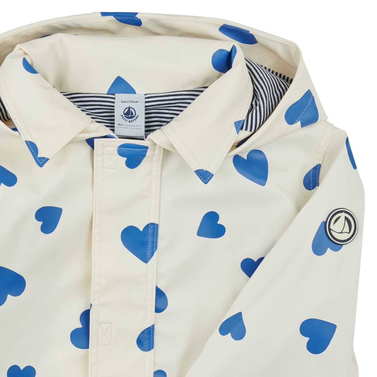 Girls' Parkas Petit Bateau Blue