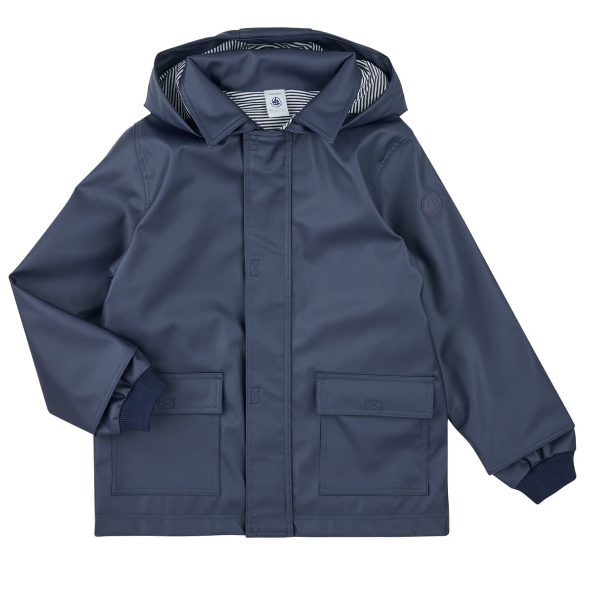 Girls' Parkas Petit Bateau Blue