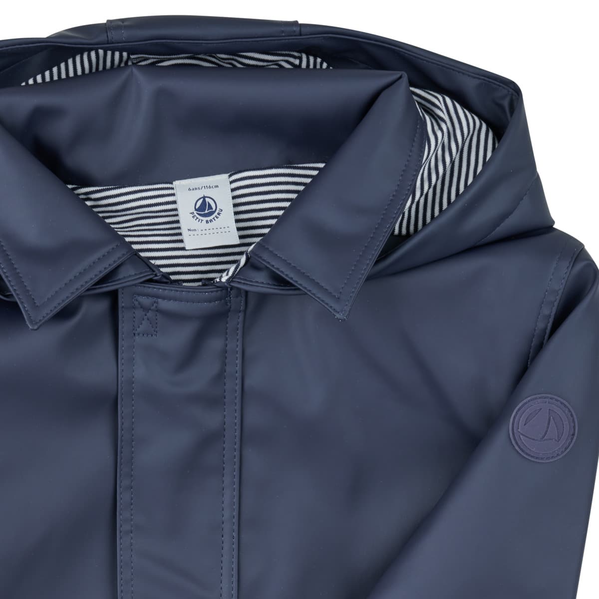 Boys' Parkas Petit Bateau Blue