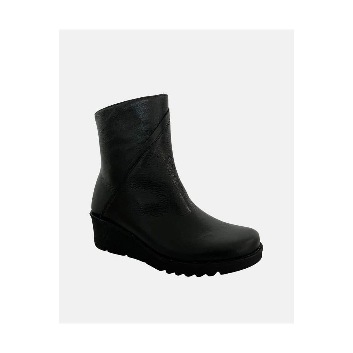 Women's Ankle Boots Rks Black