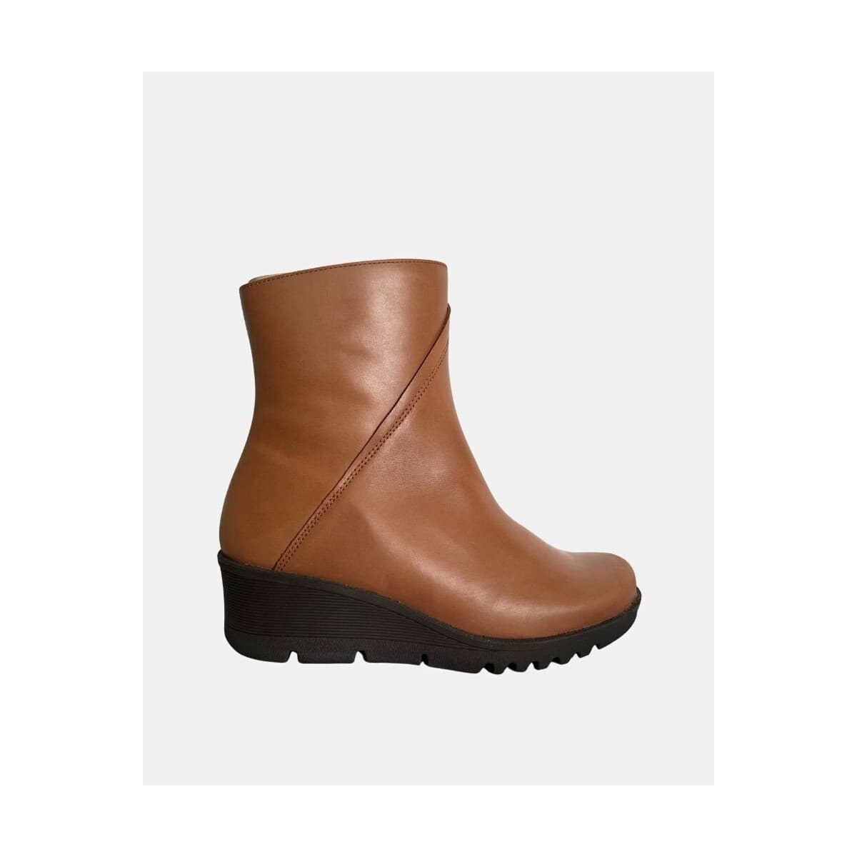 Women's Ankle Boots Rks Brown