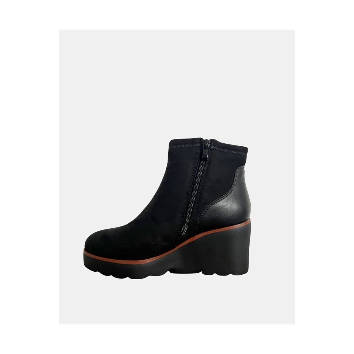 Women's Ankle Boots Rks Black