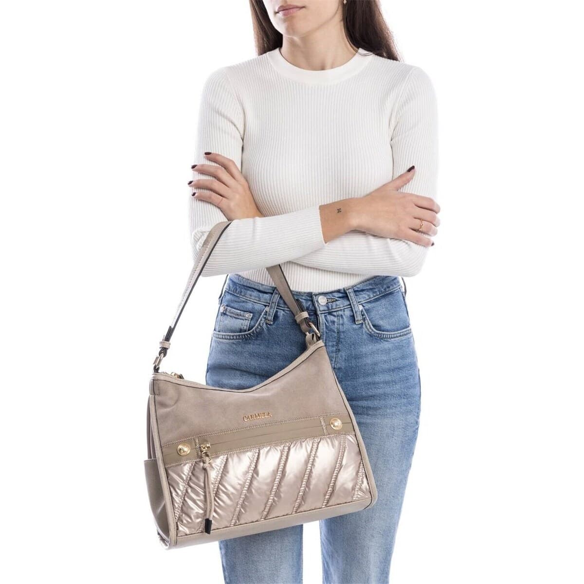 Women's Handbags Carmela Beige