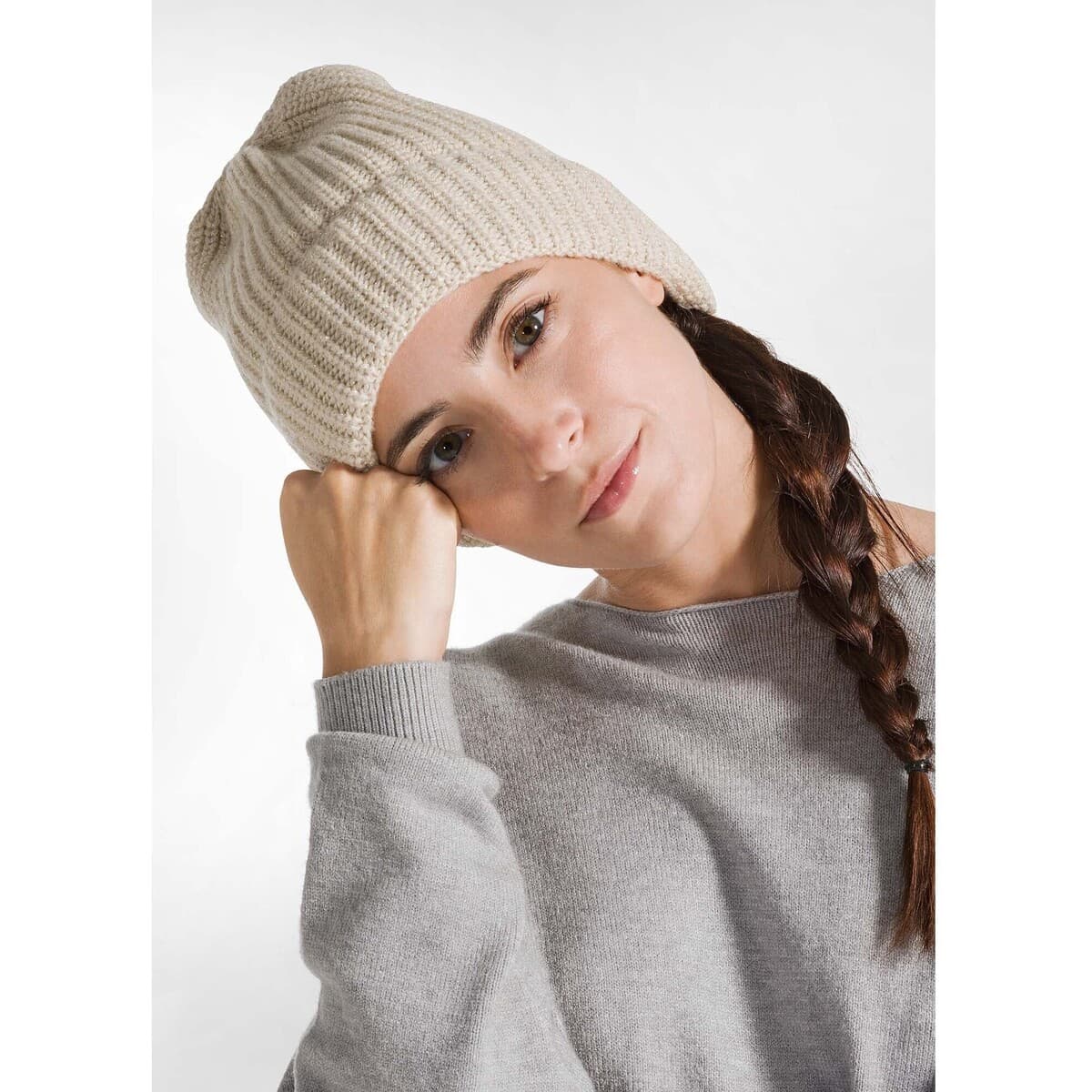 Women's Beanies Deha White