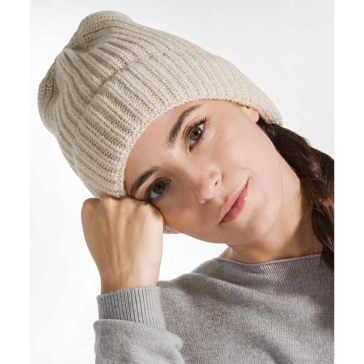 Women's Beanies Deha White