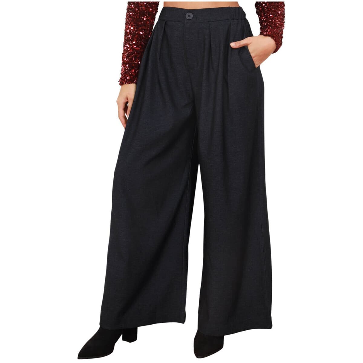 Women's Pants La Modeuse Gray