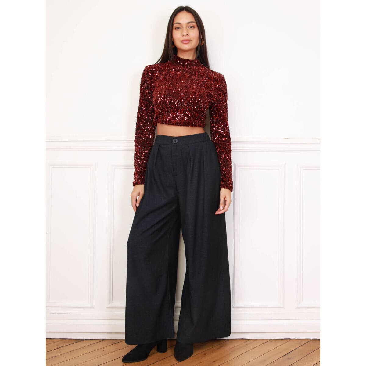 Women's Pants La Modeuse Gray