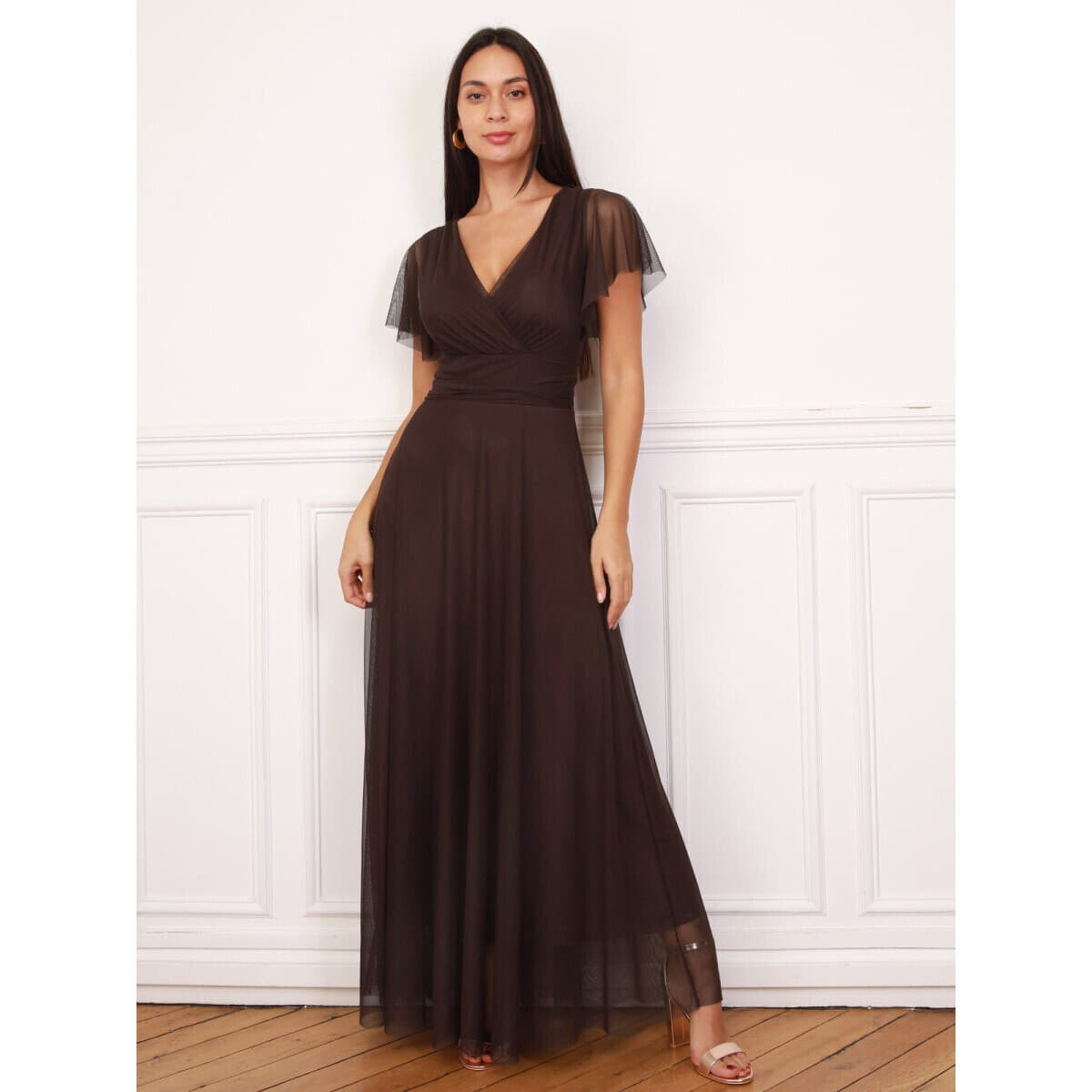 Women's Dresses La Modeuse Brown