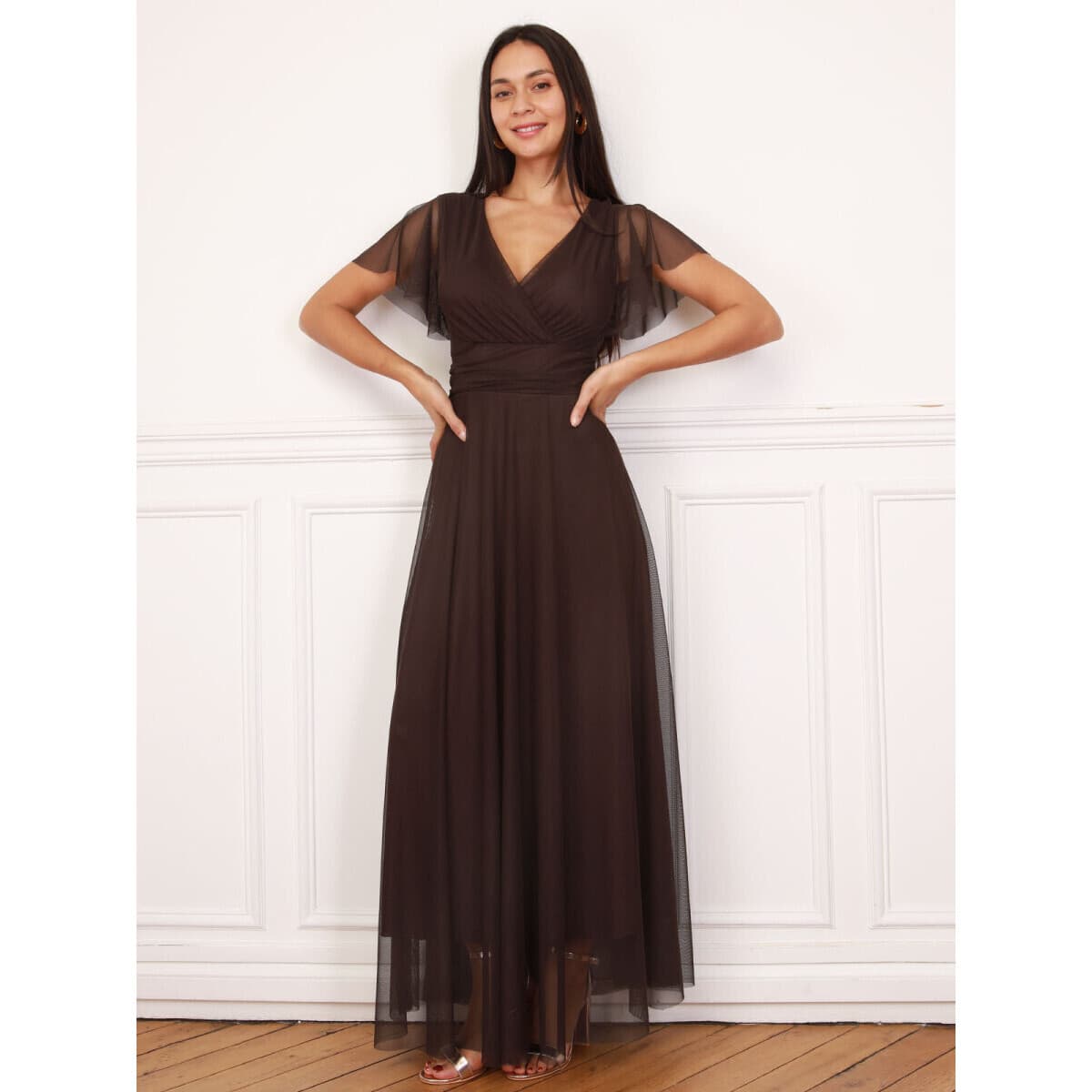Women's Dresses La Modeuse Brown