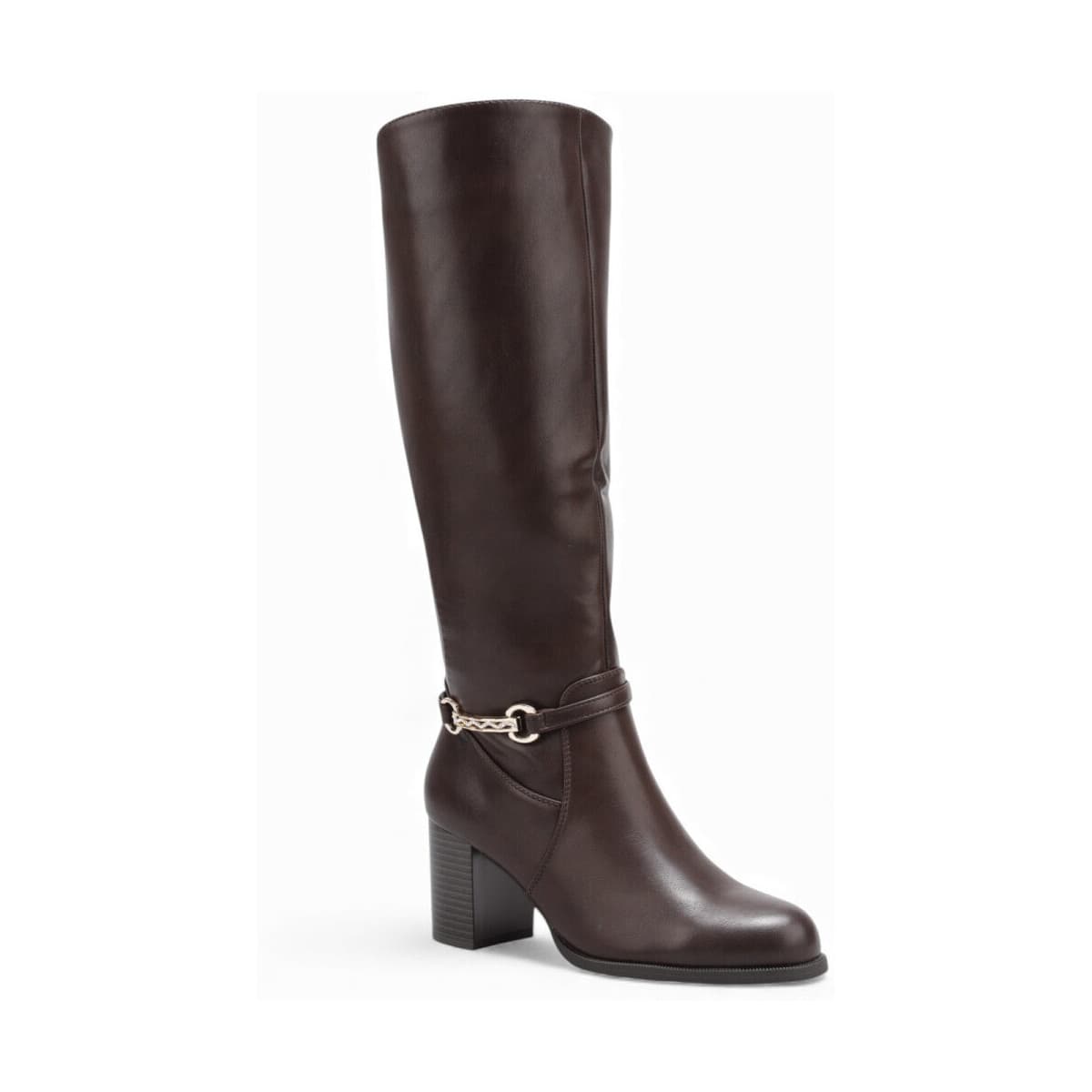 Μπότες με τακούνι La Modeuse 76955_P182291