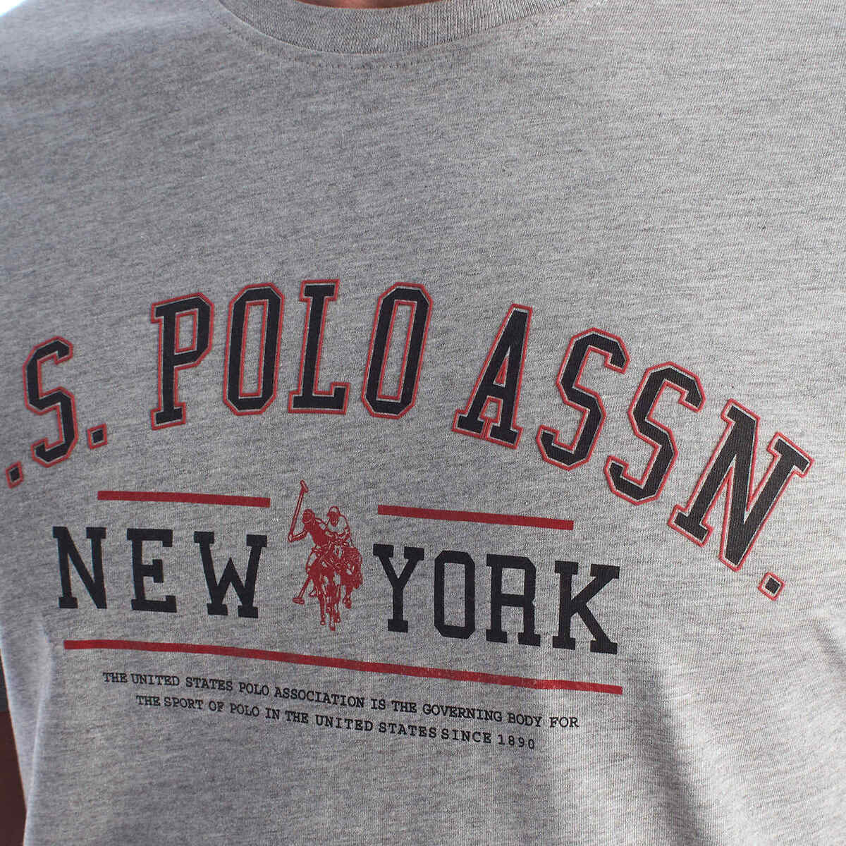 Men's T-Shirts U.S Polo Assn. Gray
