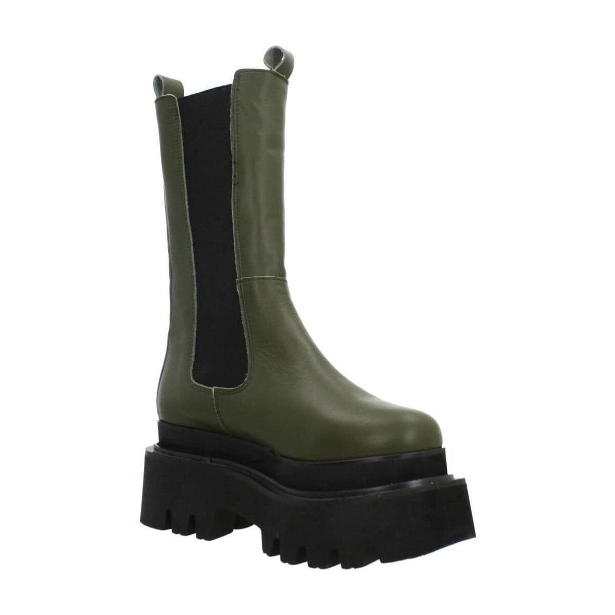 Women's Boots Yellow Green