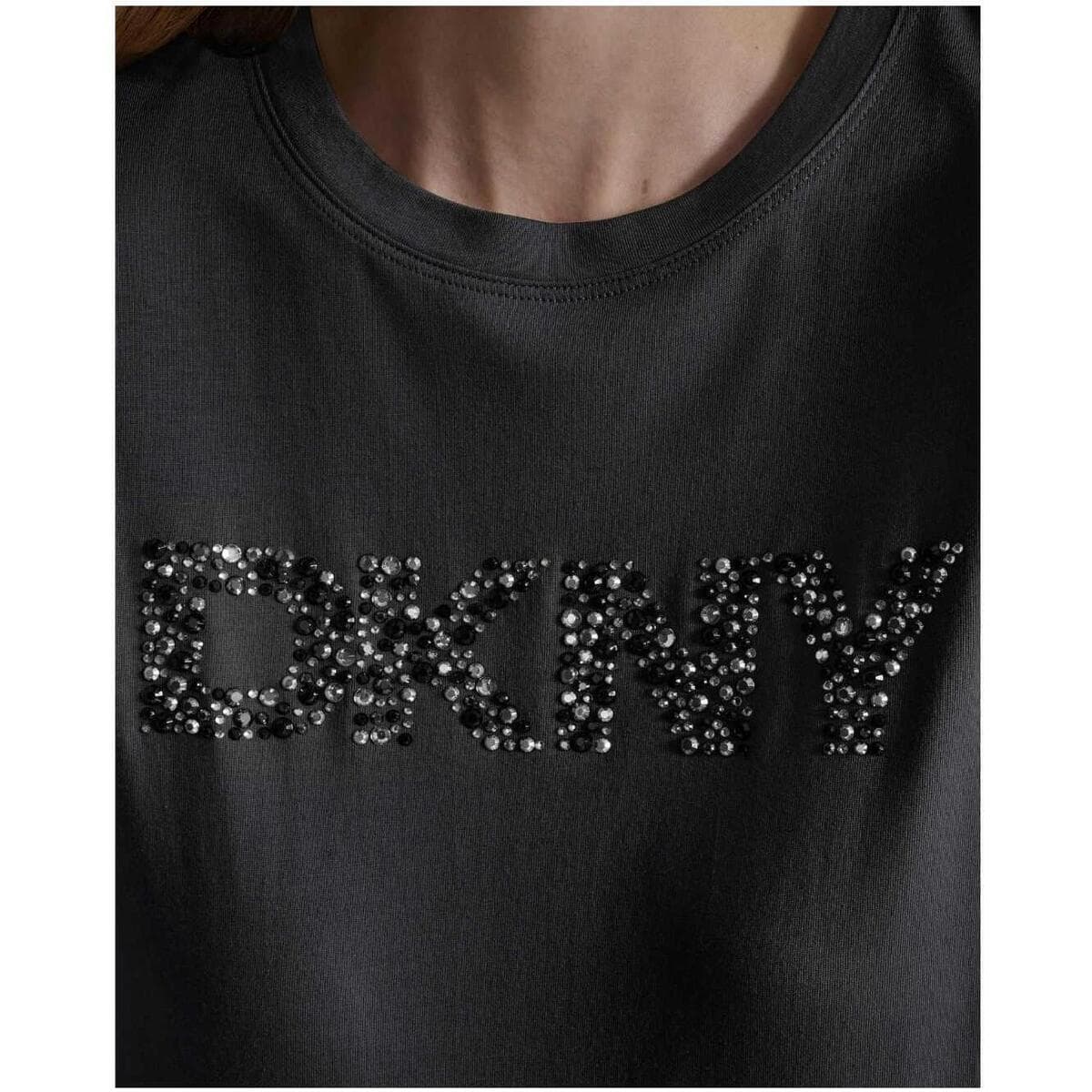 Women's T-Shirts Dkny Black