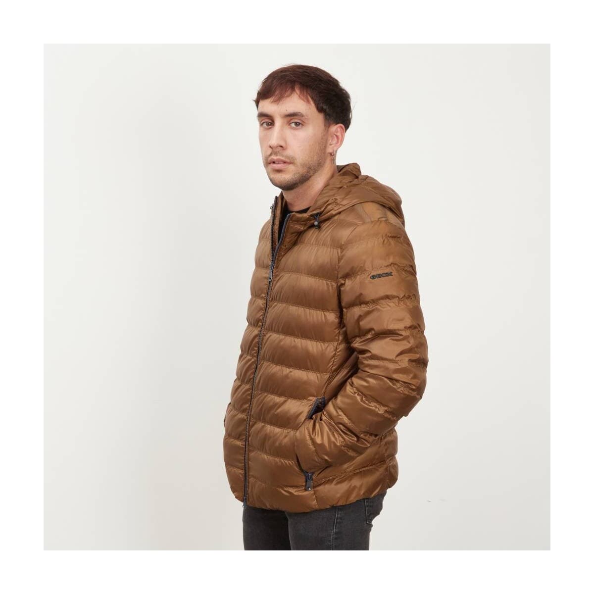 Men's Jackets Geox Brown