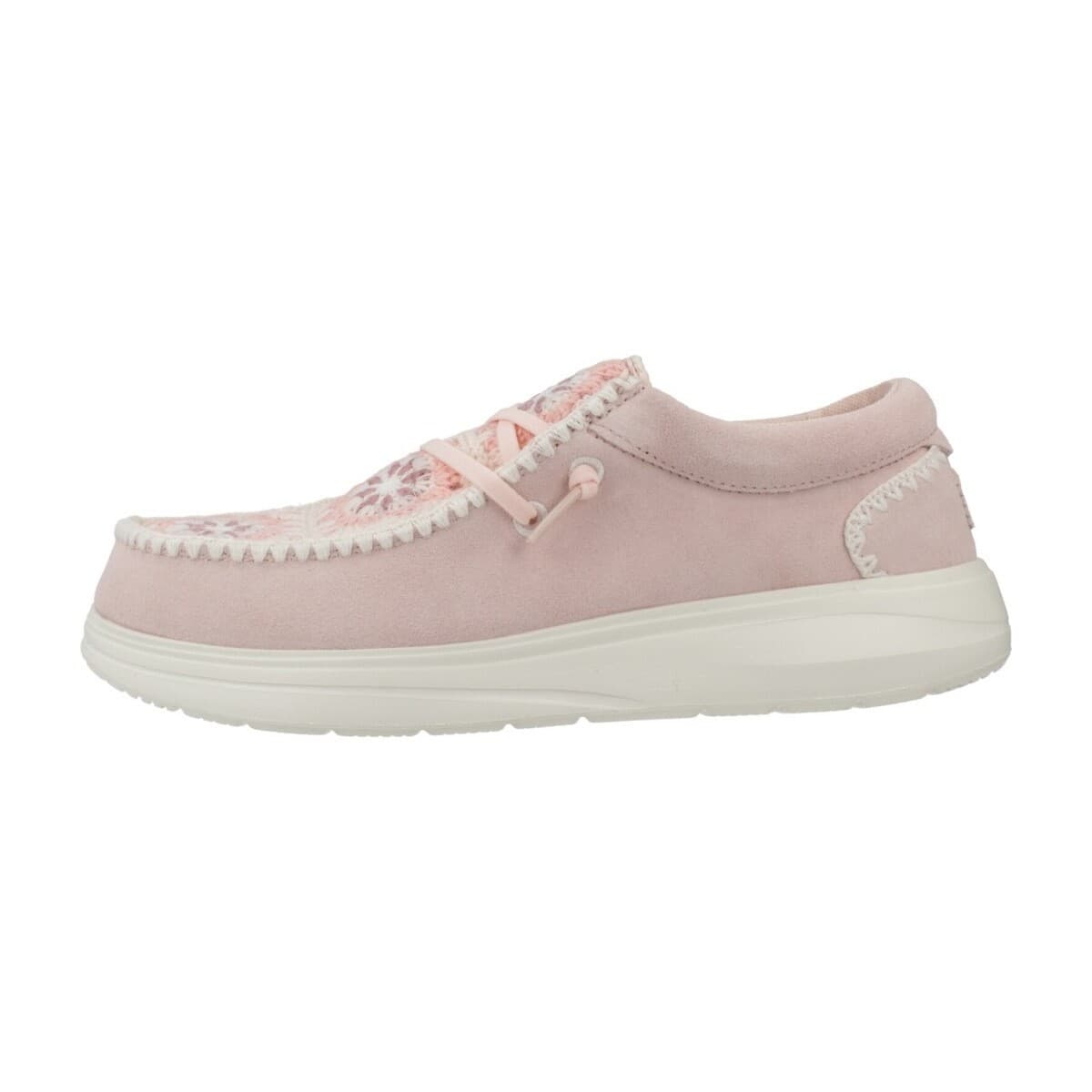 Women's Derby Shoes HEYDUDE Pink