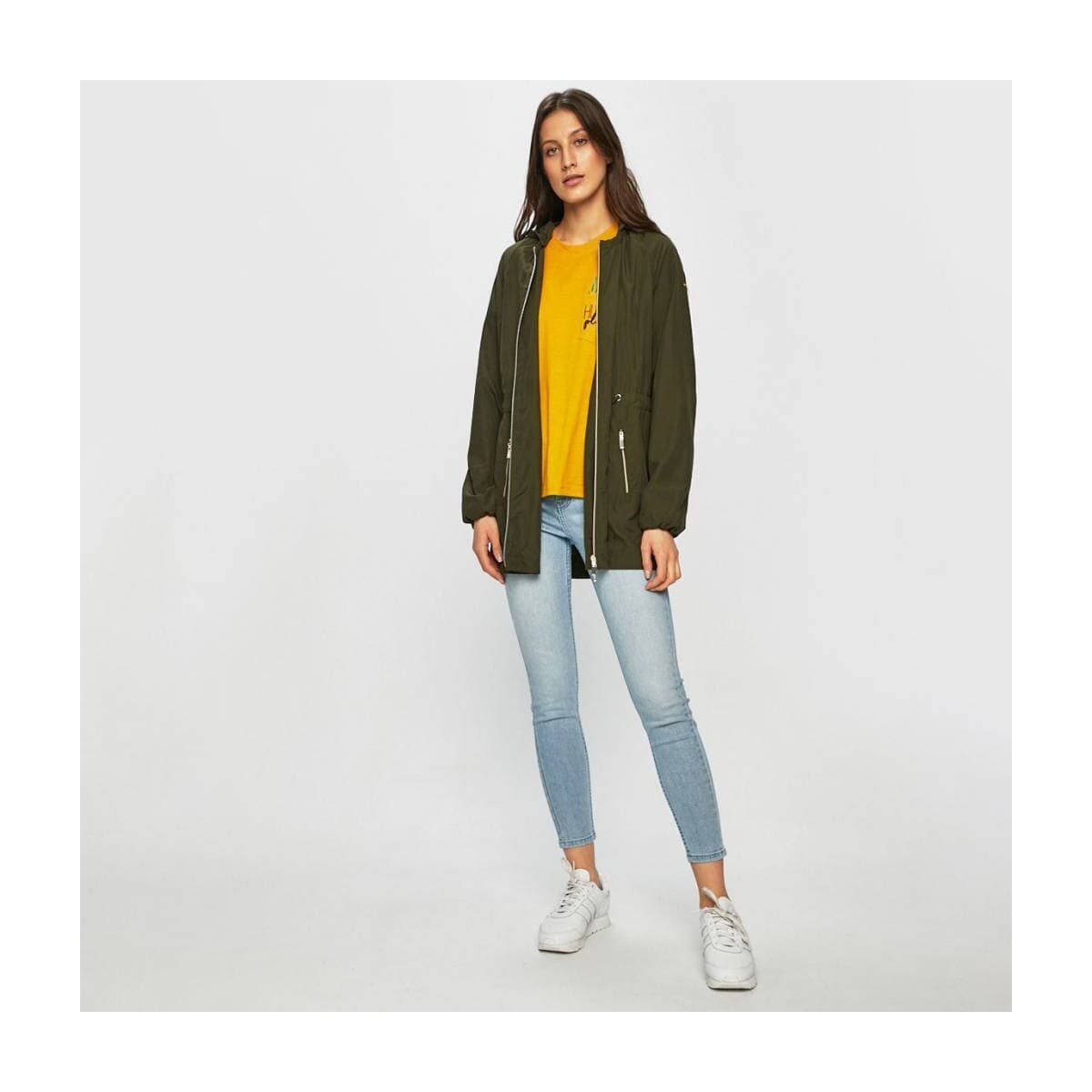 Women's Windbreakers Geox Green