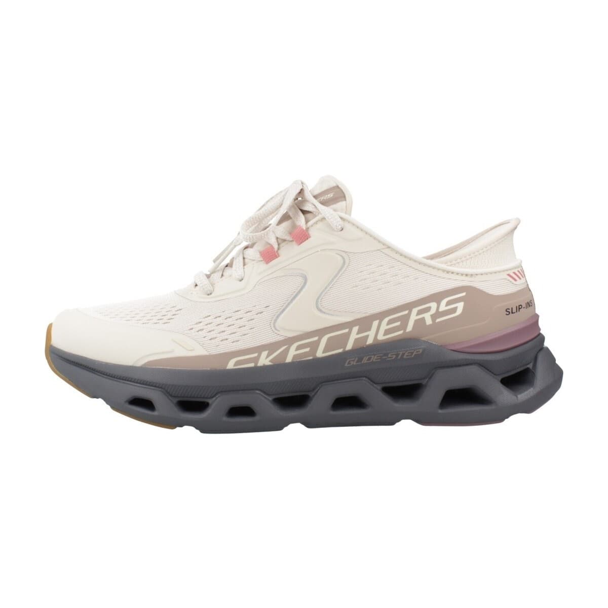 Women's Sports Shoes Skechers Beige