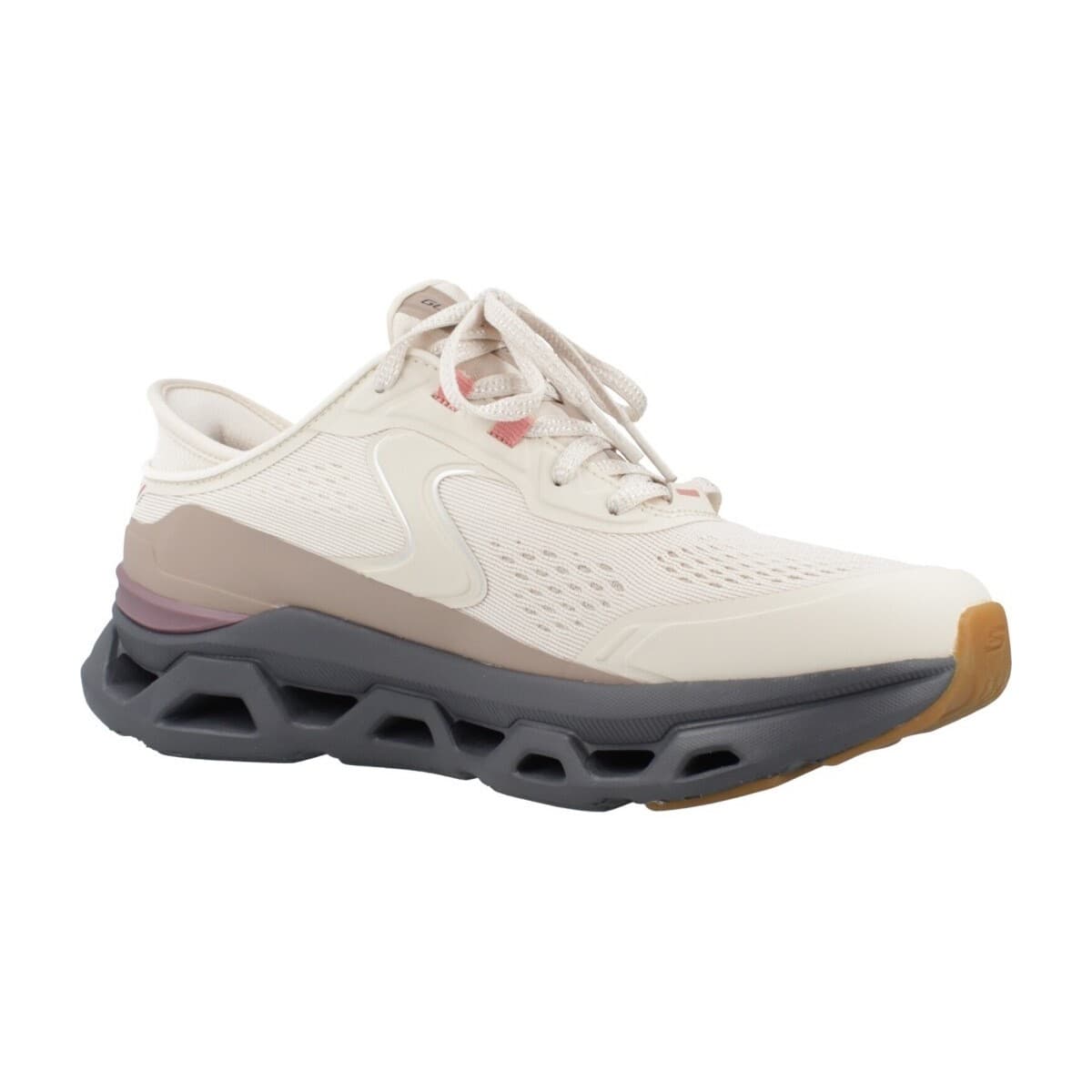 Women's Sports Shoes Skechers Beige