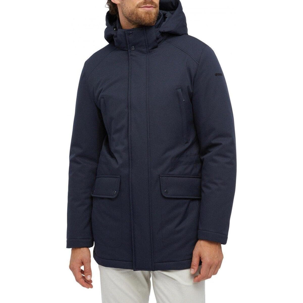 Men's Parkas Geox Blue