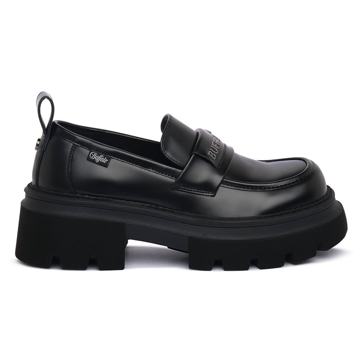 Women's Loafers Buffalo Black