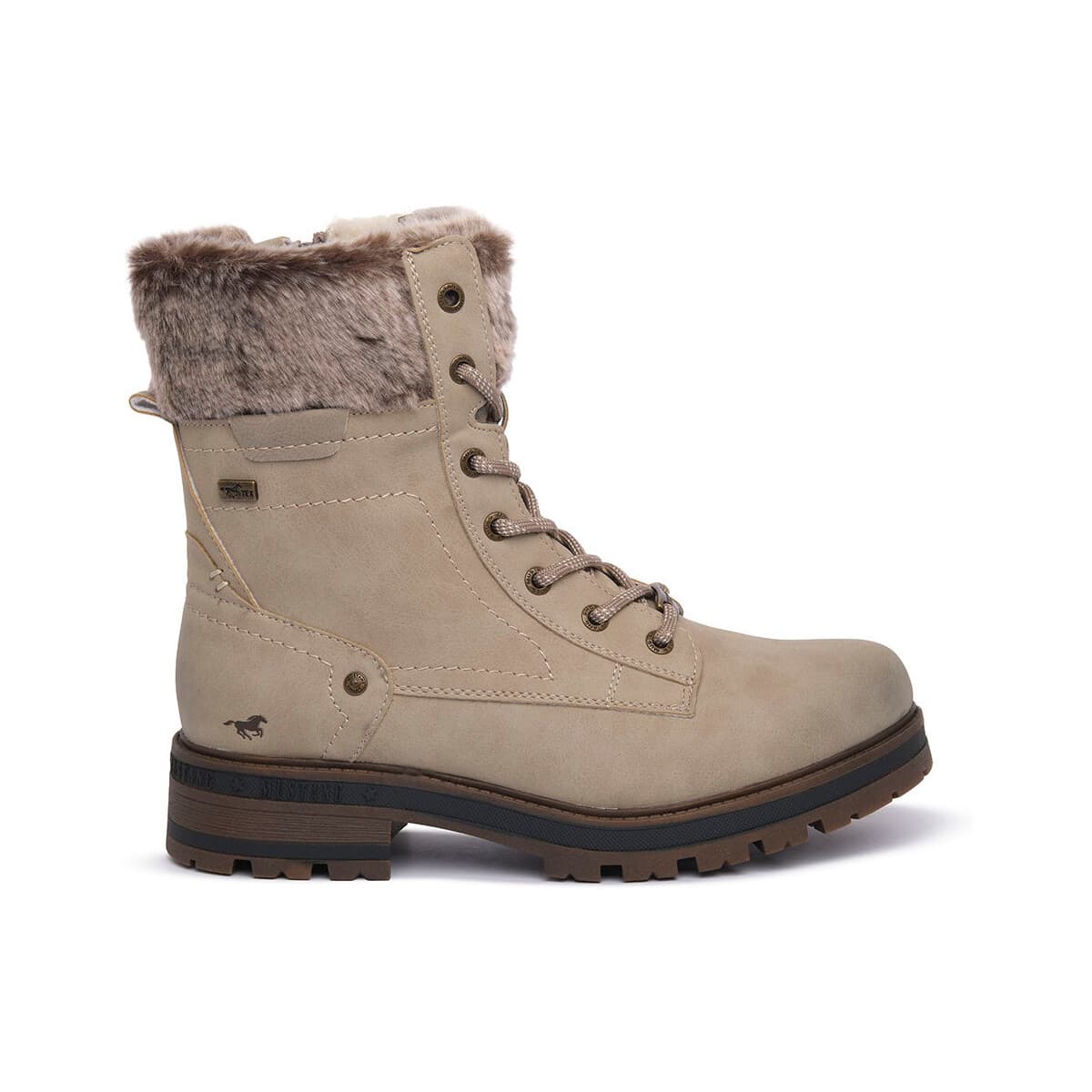 Women's Boots Mustang Beige