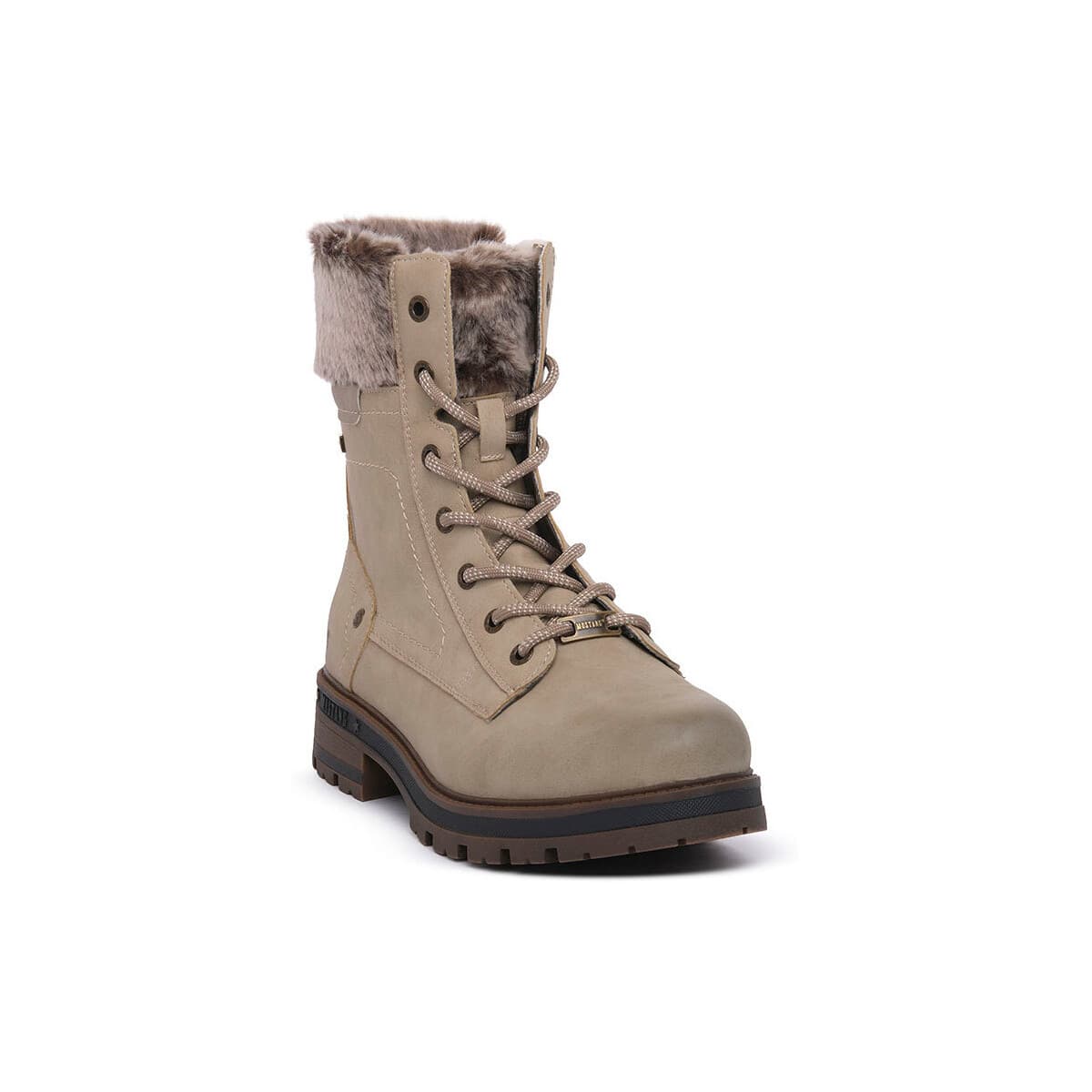 Women's Boots Mustang Beige