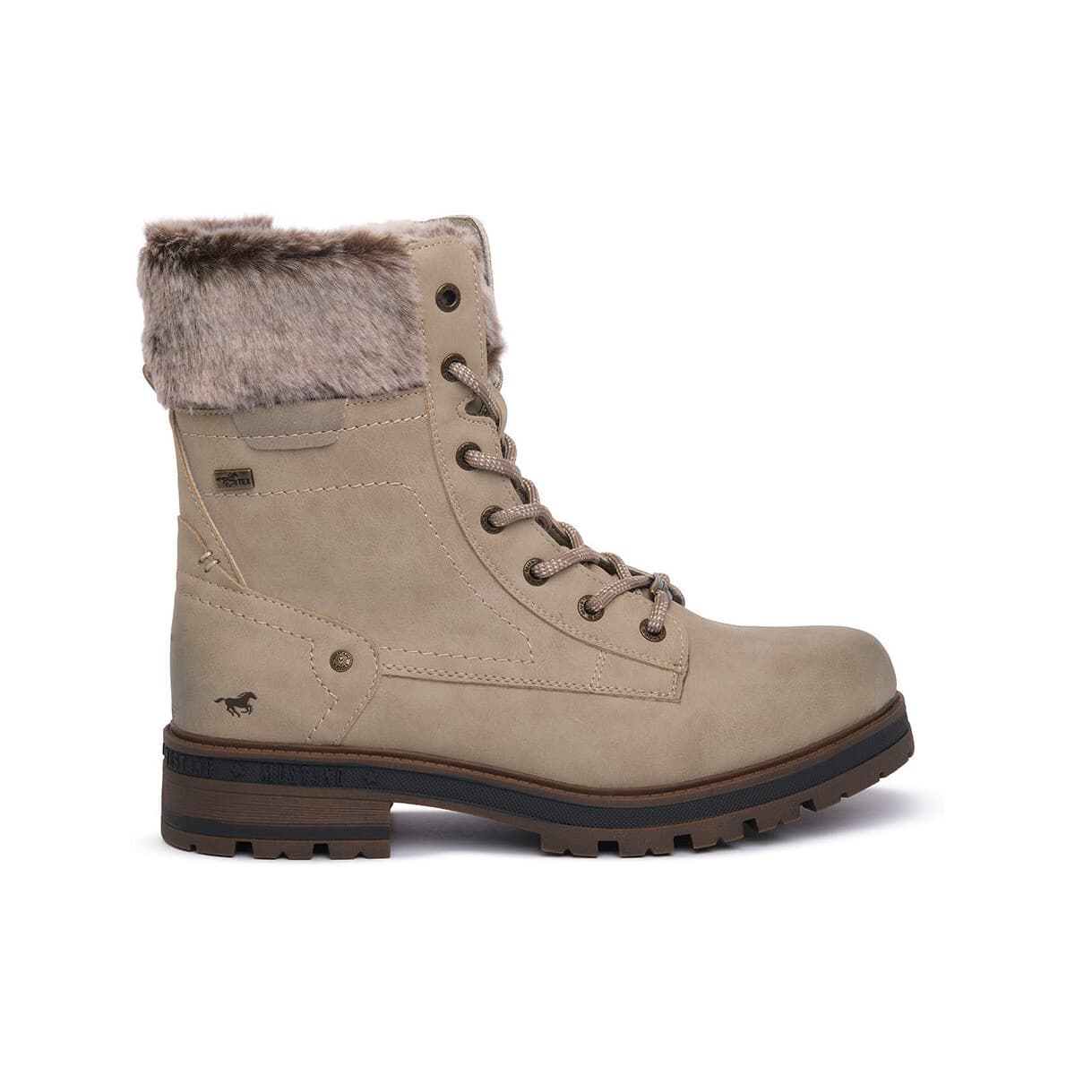 Women's Boots Mustang Beige