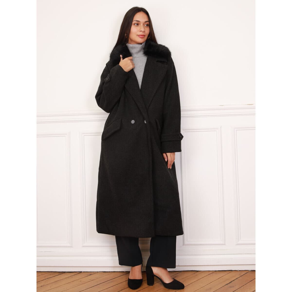 Women's Coats La Modeuse Black