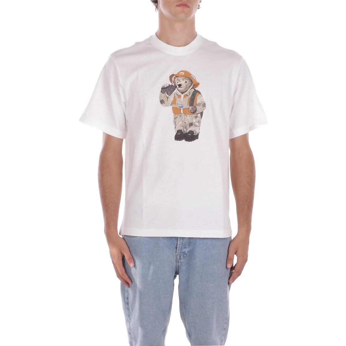 T-shirt με κοντά μανίκια Chinatown Market F5MKMATH050