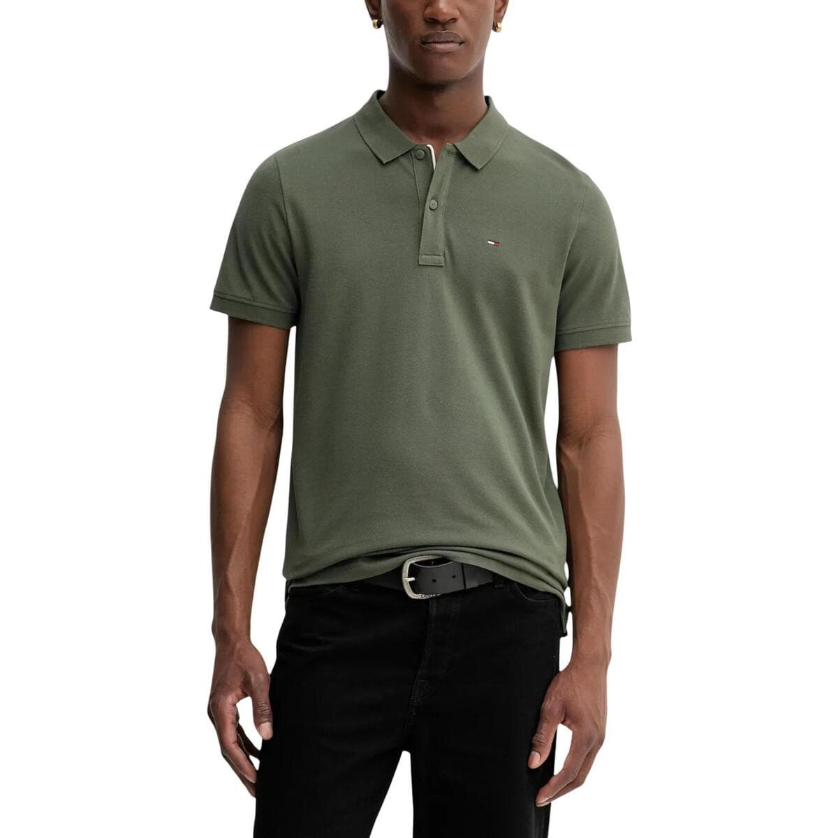 Men's Polo Shirts Tommy Hilfiger Green